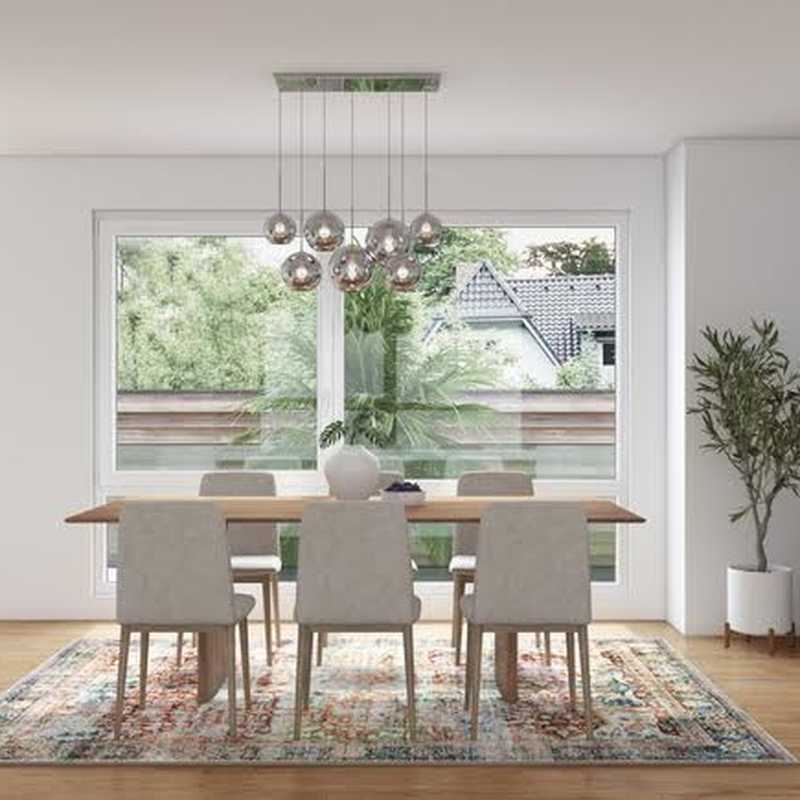 Scandinavian Dining Room Design by Havenly Interior Designer Ingrid