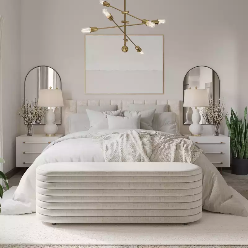 Scandinavian Bedroom Design by Havenly Interior Designer Gonzalo