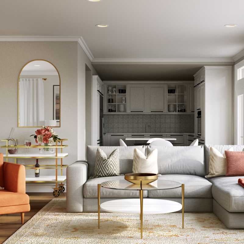 Living Room Design by Havenly Interior Designer Rachel