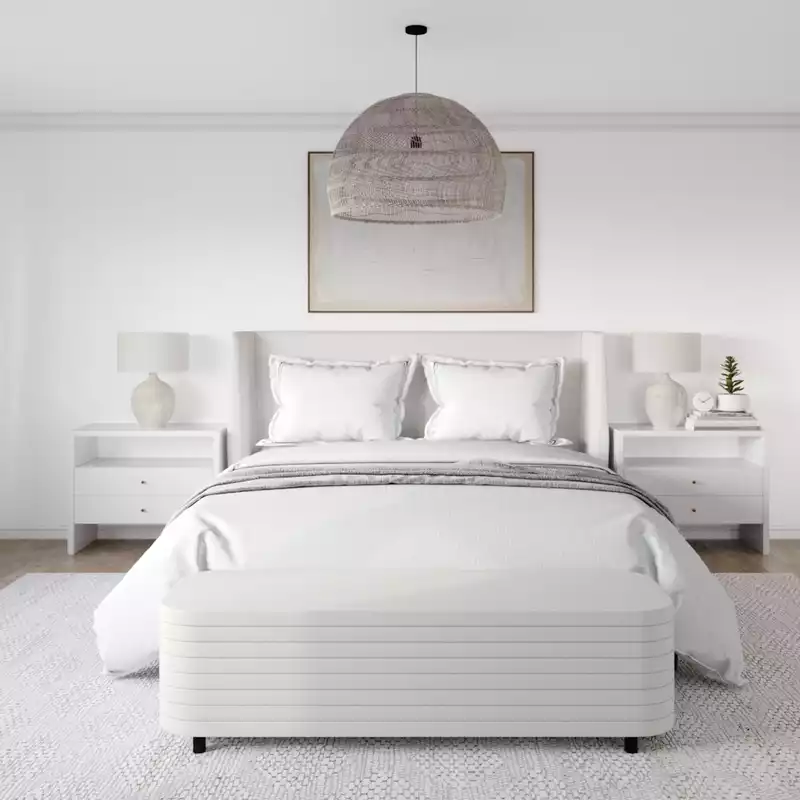 Contemporary, Modern, Classic, Coastal Bedroom Design by Havenly Interior Designer Stacy