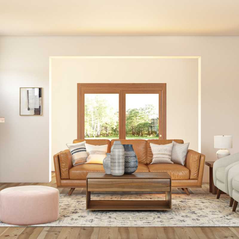 Scandinavian Living Room Design by Havenly Interior Designer Carla