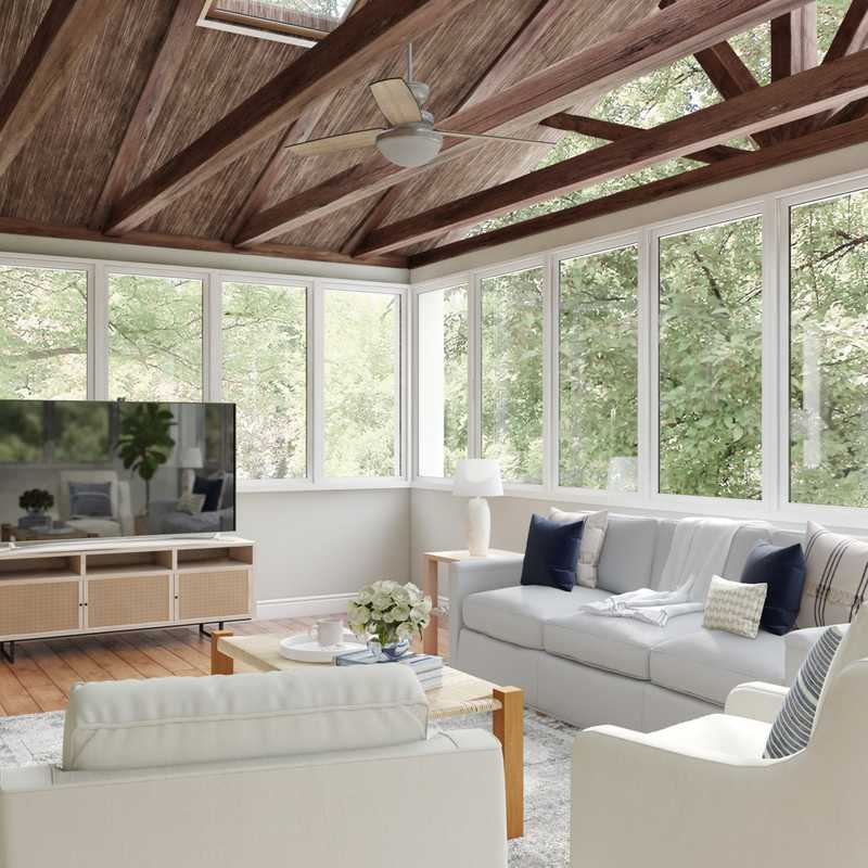 Farmhouse, Transitional, Scandinavian Playroom Design by Havenly Interior Designer Marisa