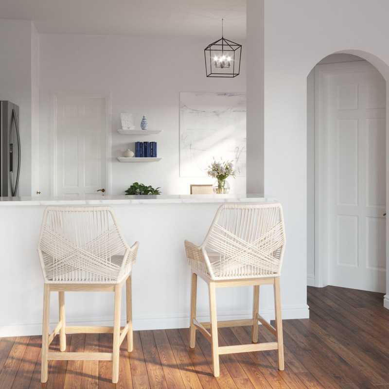 Modern, Coastal Dining Room Design by Havenly Interior Designer Julia