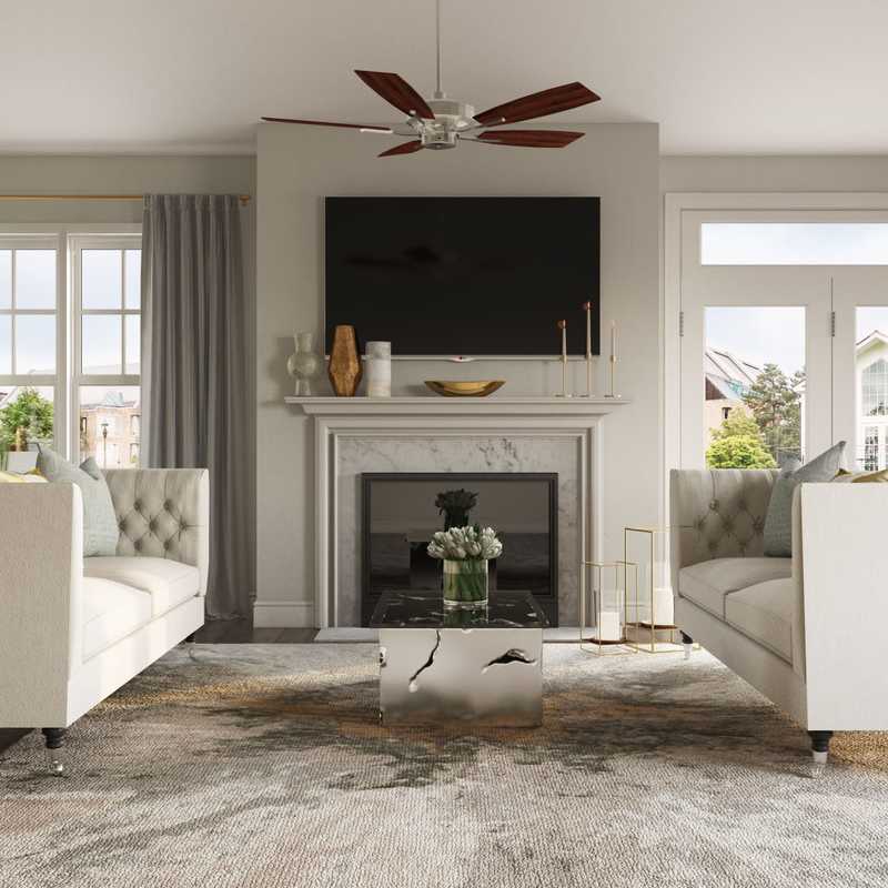 Living Room Design by Havenly Interior Designer Nicole