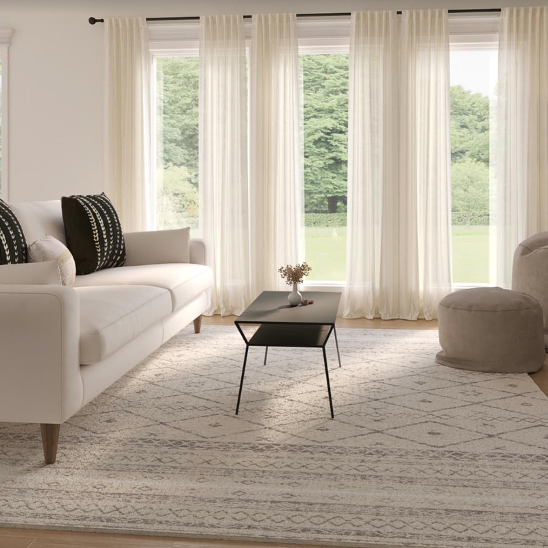 Modern, Eclectic, Bohemian, Scandinavian Living Room Design by Havenly Interior Designer Jackie