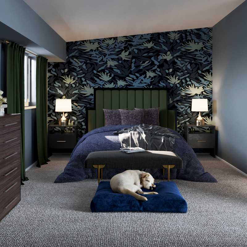 Modern, Classic Bedroom Design by Havenly Interior Designer Sara