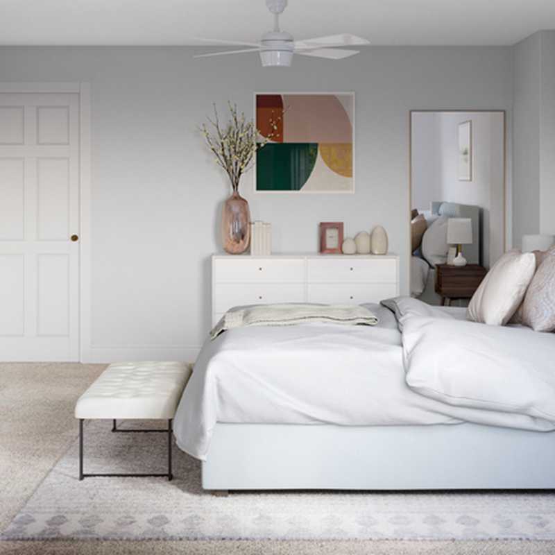 Classic Contemporary Bedroom Design by Havenly Interior Designer Sara