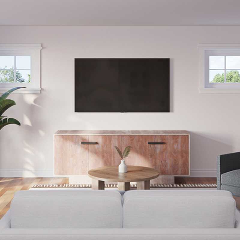 Modern, Classic Living Room Design by Havenly Interior Designer Sarah