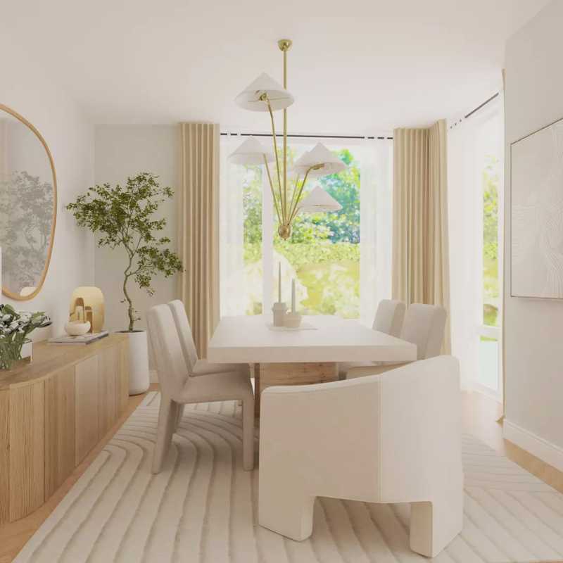 Contemporary, Modern Dining Room Design by Havenly Interior Designer Athina