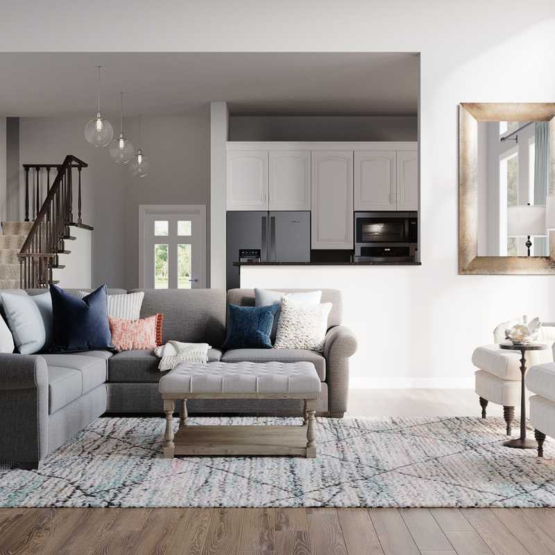 Living Room Design by Havenly Interior Designer Kelly