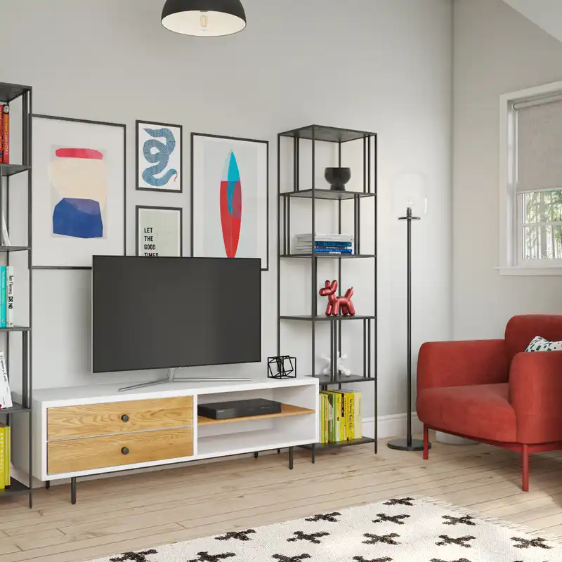 Contemporary Playroom Design by Havenly Interior Designer Marlene