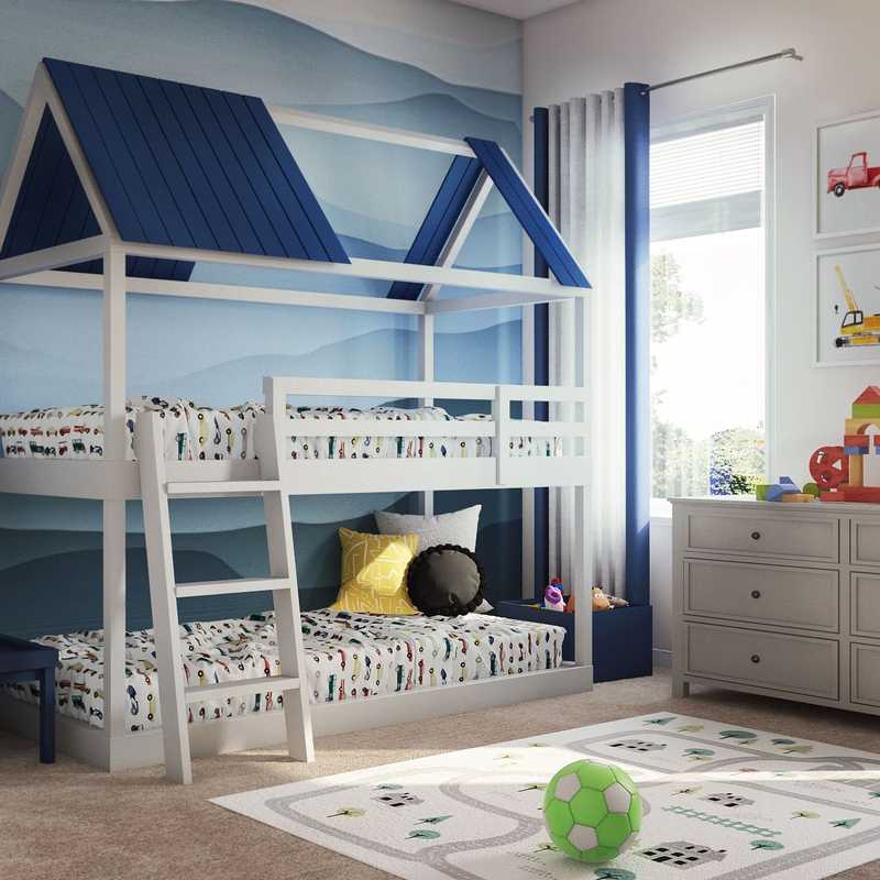 Modern, Bohemian Bedroom Design by Havenly Interior Designer Mariel