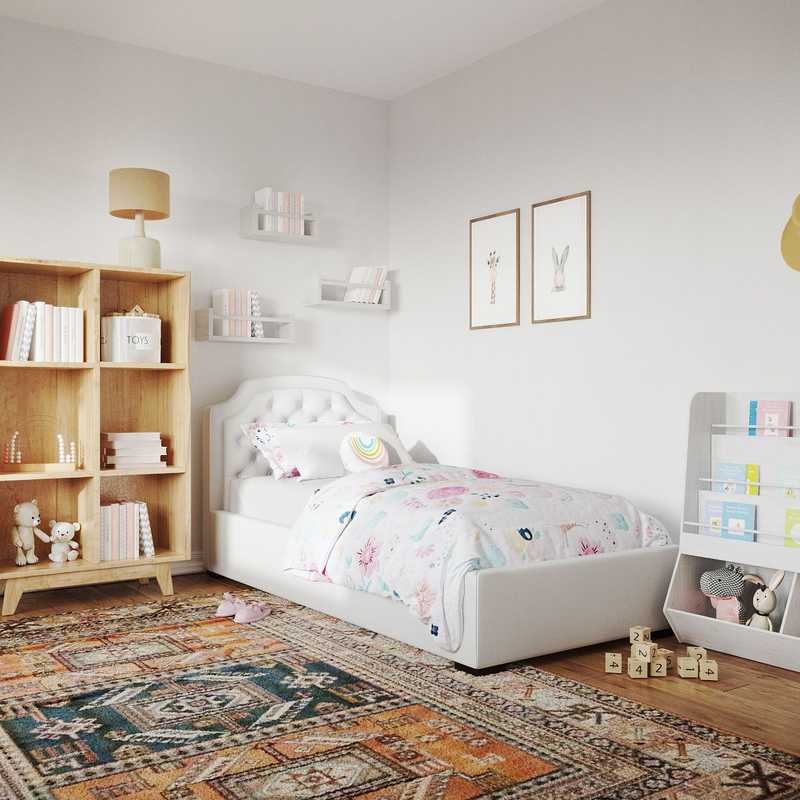 Contemporary, Eclectic, Scandinavian Living Room Design by Havenly Interior Designer David