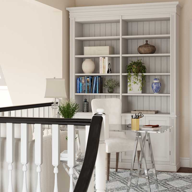 Classic Reading Room Design by Havenly Interior Designer Sara