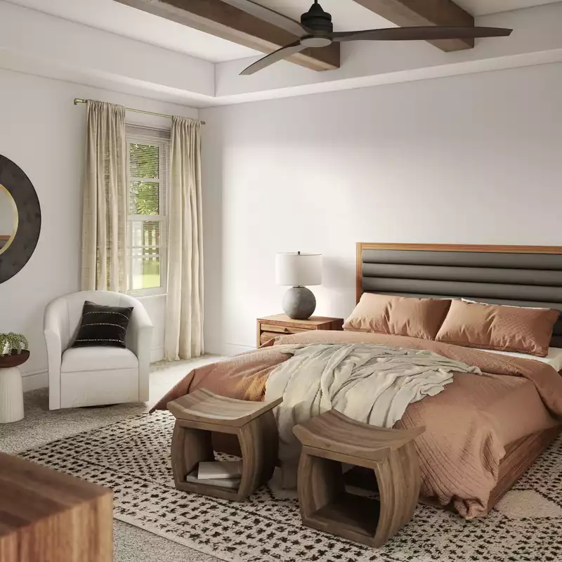 Traditional, Farmhouse, Minimal Bedroom Design by Havenly Interior Designer Jacqueline