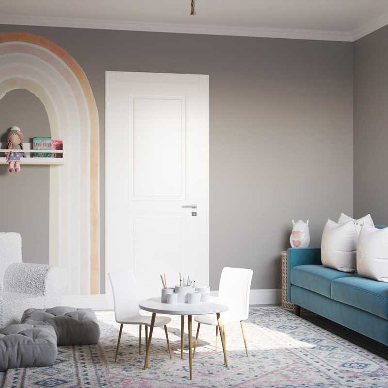 Eclectic, Bohemian, Global Not Sure Yet Design by Havenly Interior Designer Christina