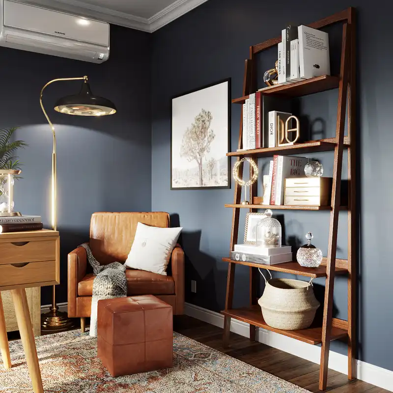 Eclectic, Global Office Design by Havenly Interior Designer Dalayah