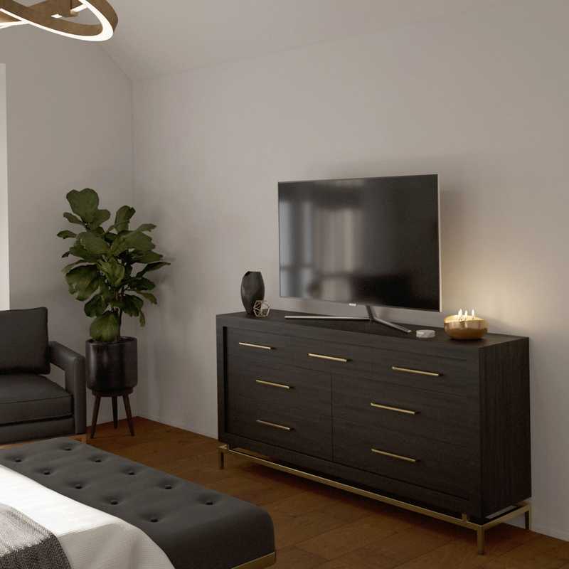 Modern, Glam Bedroom Design by Havenly Interior Designer Tara