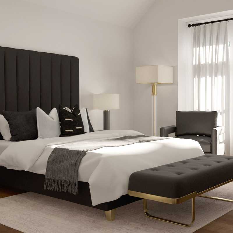 Modern, Glam Bedroom Design by Havenly Interior Designer Tara