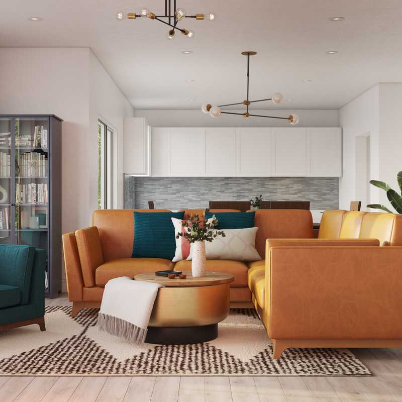 Contemporary, Modern Living Room Design by Havenly Interior Designer Francisco