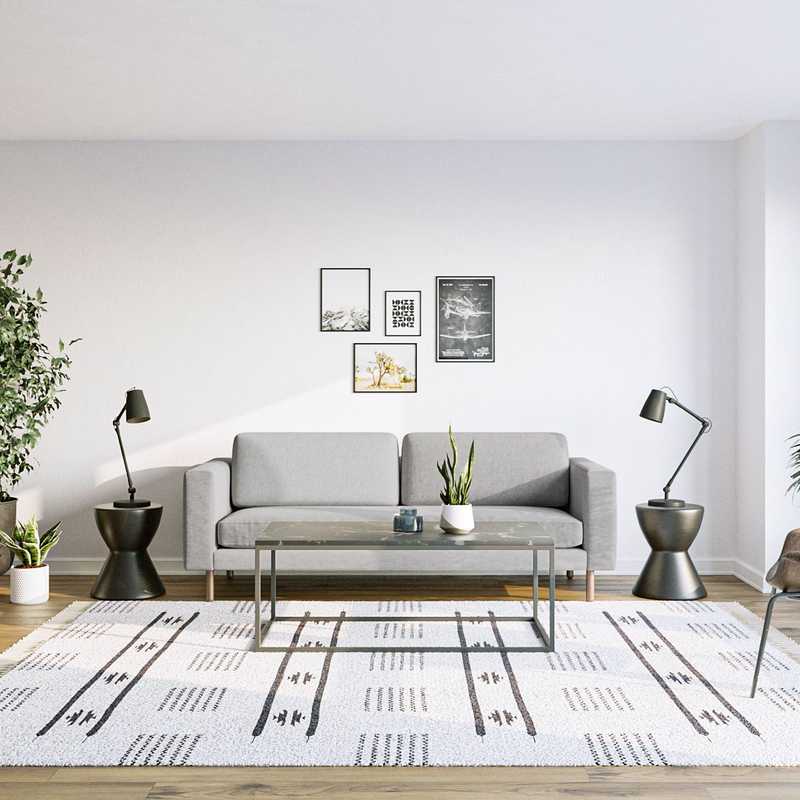 Modern Living Room Design by Havenly Interior Designer Ana