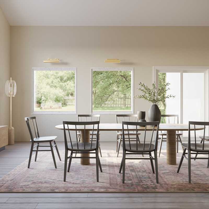 Modern, Scandinavian Dining Room Design by Havenly Interior Designer Marisol