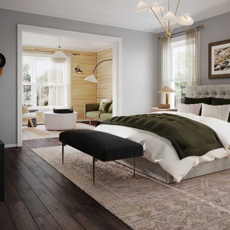 Eclectic, Bohemian, Global Bedroom Design by Havenly Interior Designer Kennedy