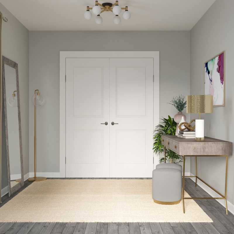 Contemporary, Classic Entryway Design by Havenly Interior Designer Sara