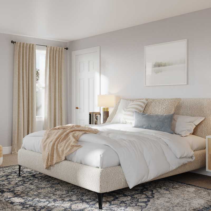 Contemporary, Bohemian, Farmhouse, Transitional Bedroom Design by Havenly Interior Designer Julieta