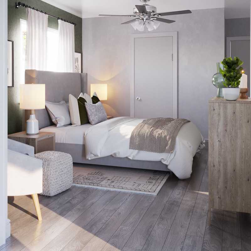 Coastal, Transitional Bedroom Design by Havenly Interior Designer Julia