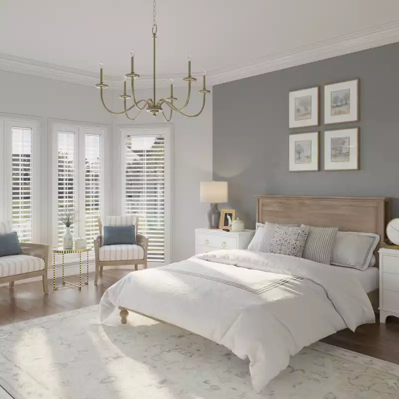 Traditional, Transitional Bedroom Design by Havenly Interior Designer Shelby