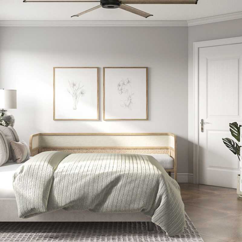 Farmhouse Bedroom Design by Havenly Interior Designer Laura