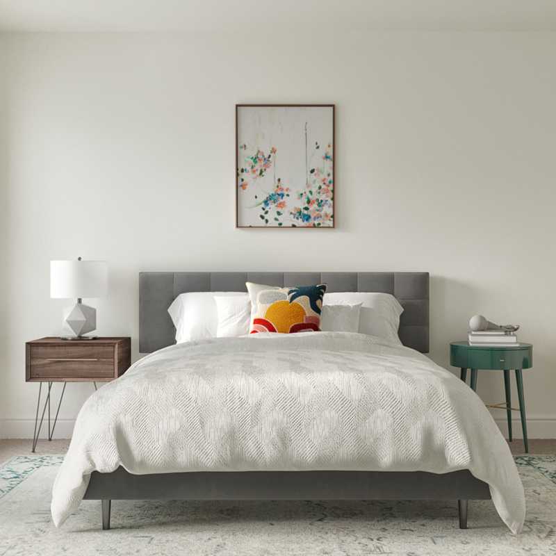 Modern, Midcentury Modern, Minimal Bedroom Design by Havenly Interior Designer Krishnendhu