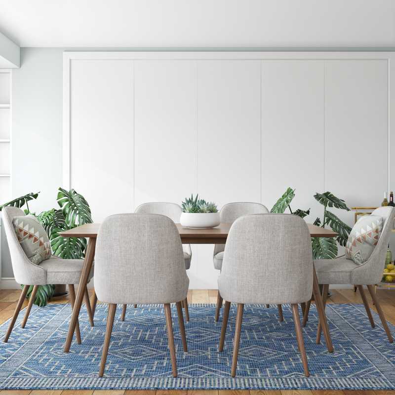 Midcentury Modern Dining Room Design by Havenly Interior Designer Taylor