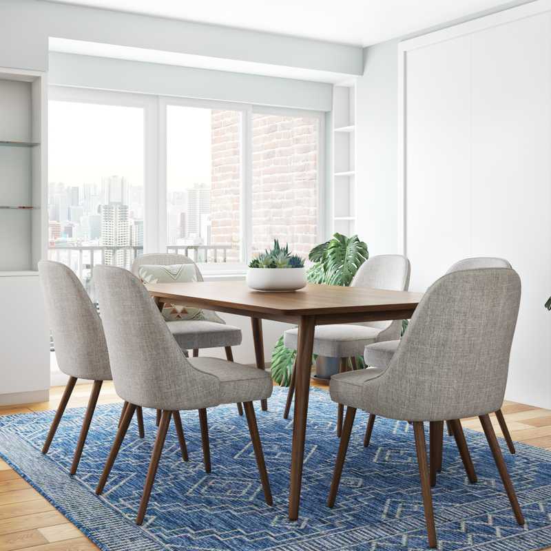 Midcentury Modern Dining Room Design by Havenly Interior Designer Taylor