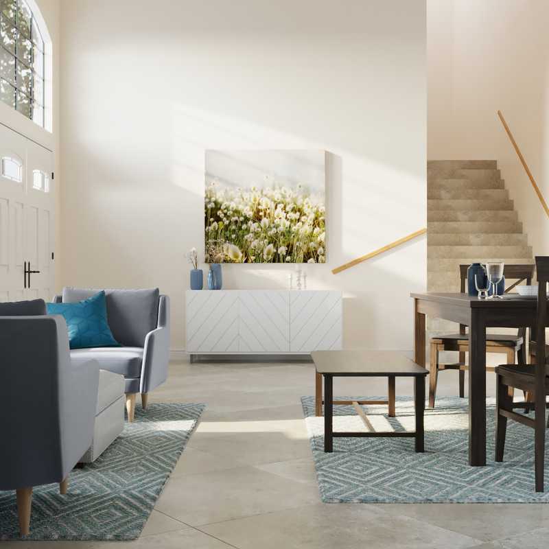 Modern, Classic, Farmhouse, Scandinavian Living Room Design by Havenly Interior Designer Sofia