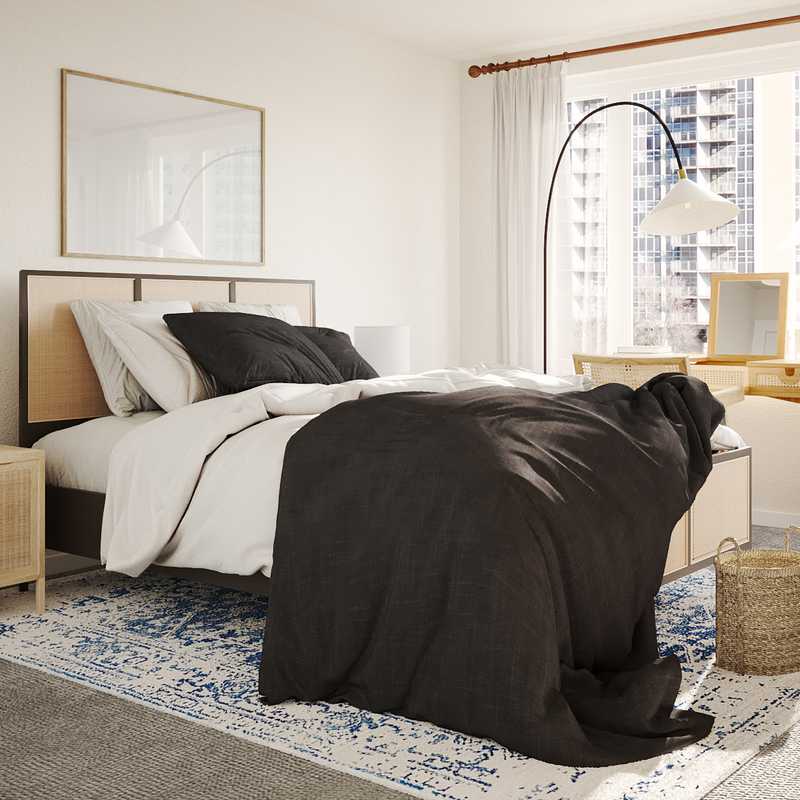 Scandinavian Bedroom Design by Havenly Interior Designer Rebecca