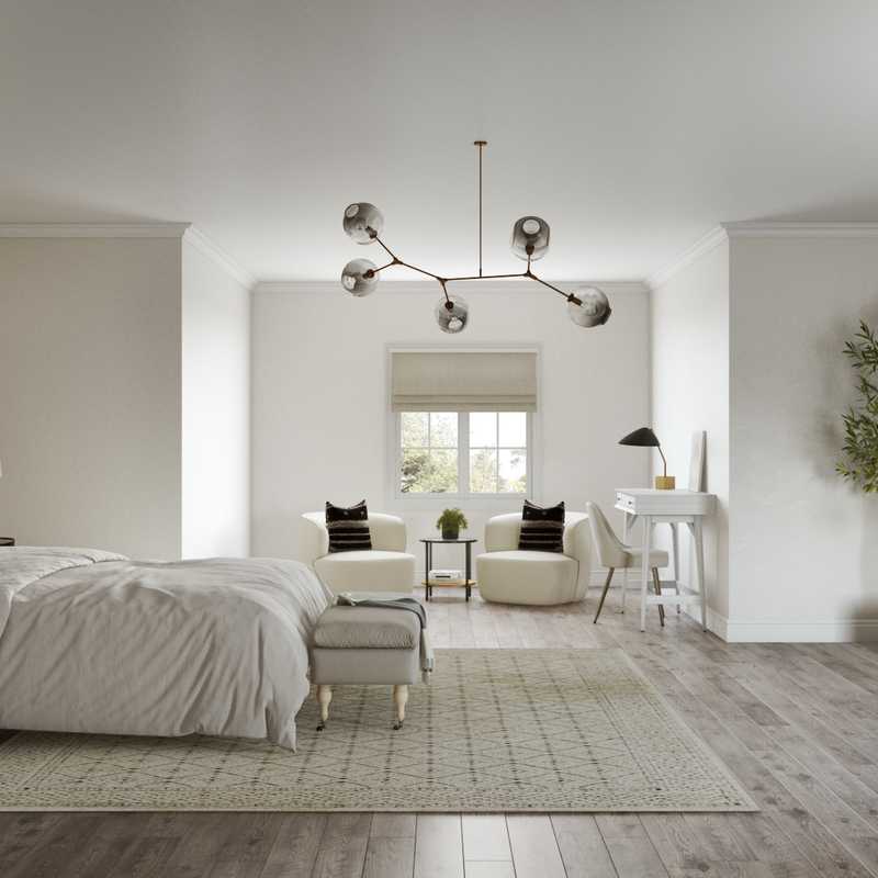 Modern, Midcentury Modern Bedroom Design by Havenly Interior Designer Keegan