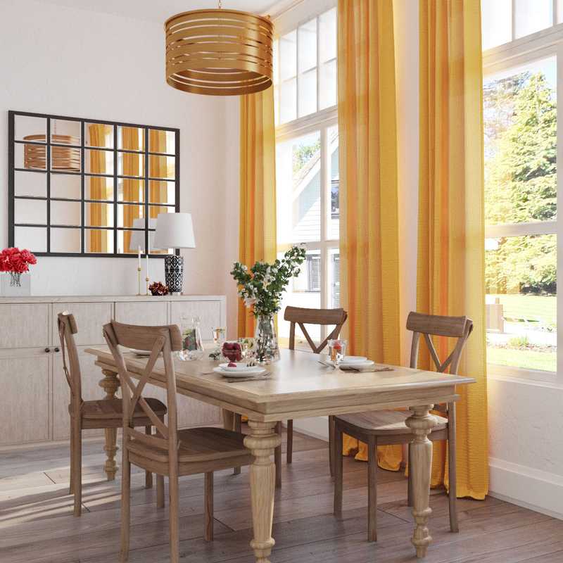 Classic, Traditional Dining Room Design by Havenly Interior Designer Rachel