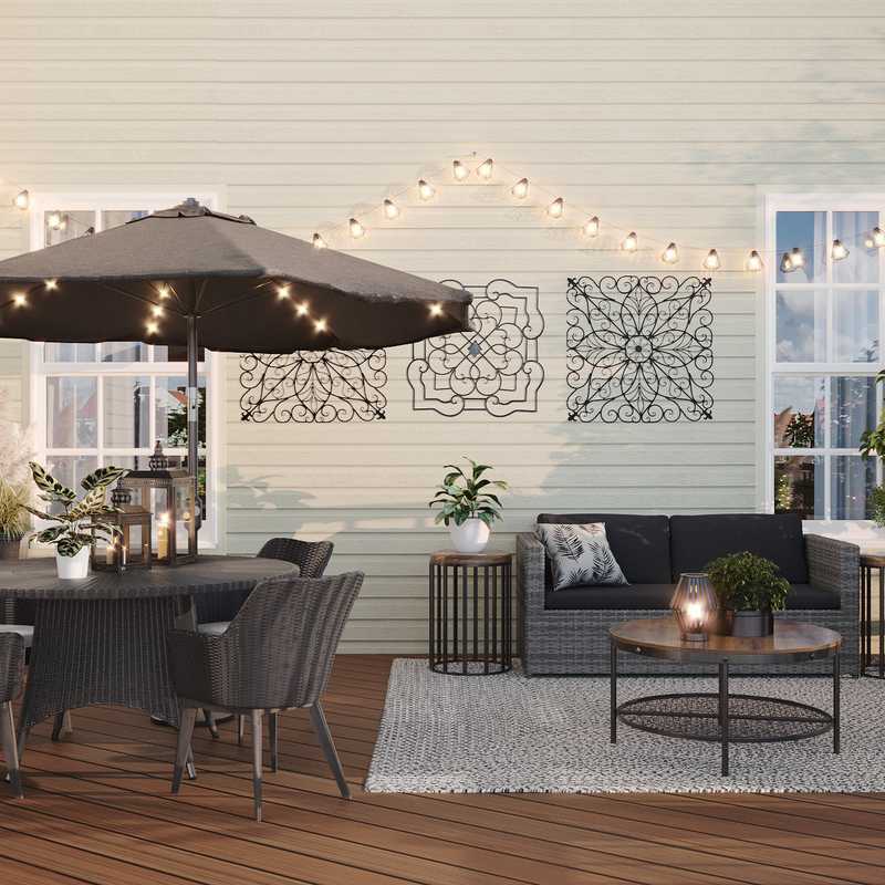 Outdoor Space Design by Havenly Interior Designer Lauren