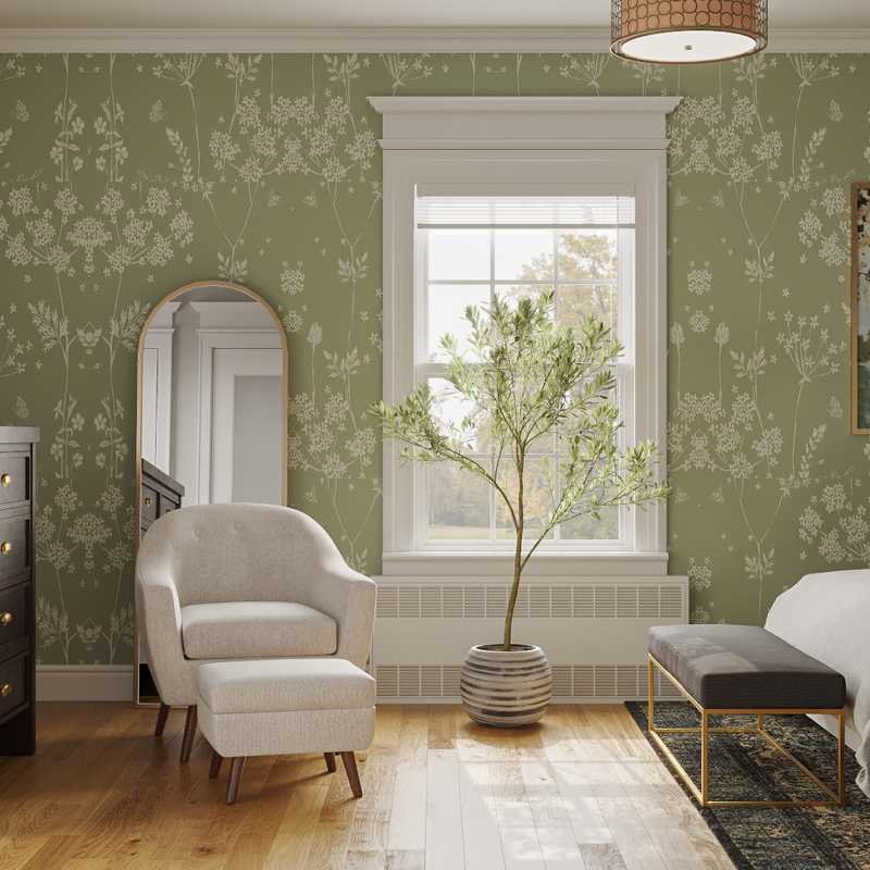 Classic, Glam, Global Bedroom Design by Havenly Interior Designer Priscila