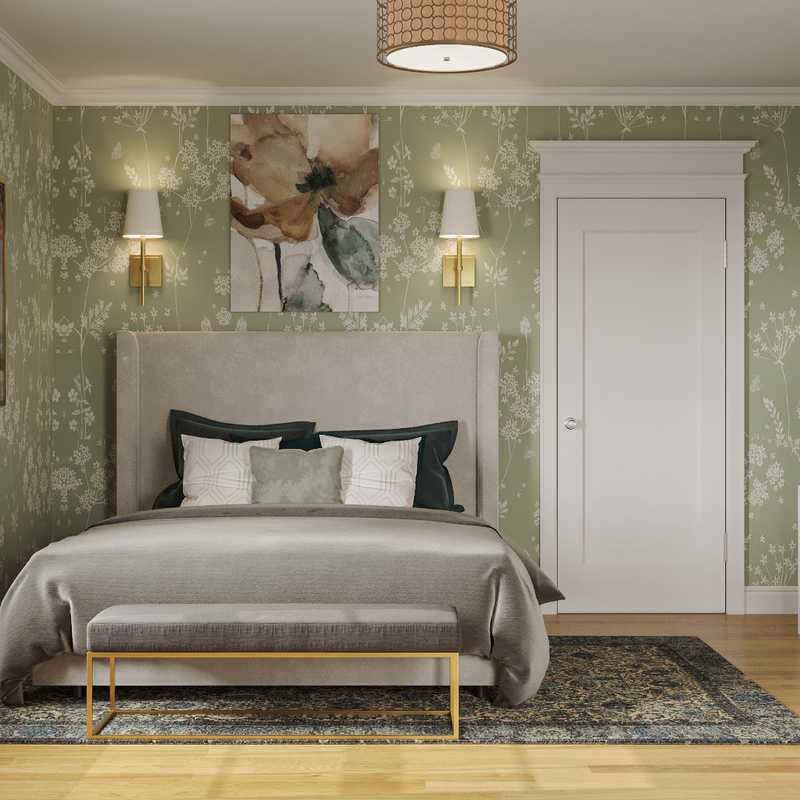 Classic, Glam, Global Bedroom Design by Havenly Interior Designer Priscila