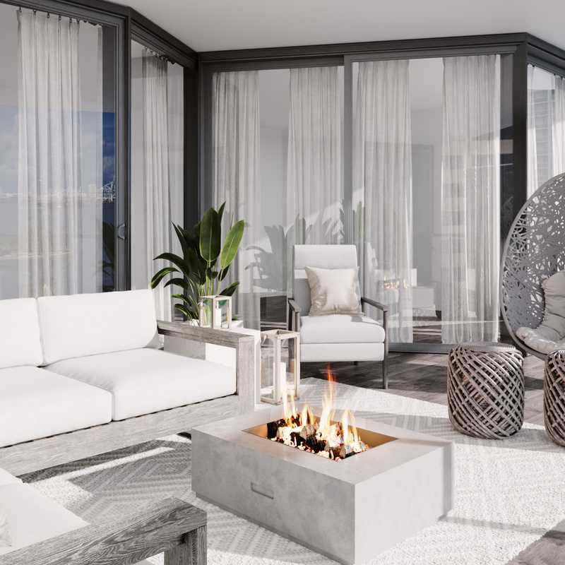 Contemporary Outdoor Space Design by Havenly Interior Designer Denise