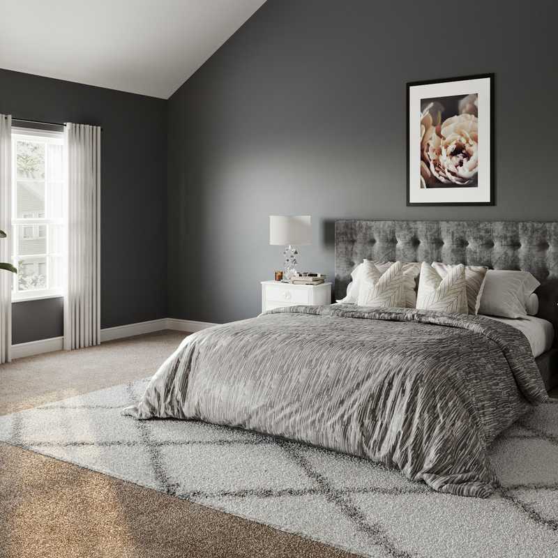 Modern, Glam Bedroom Design by Havenly Interior Designer Yonka