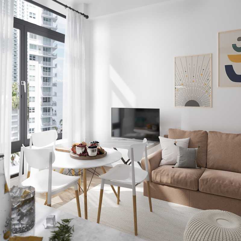 Modern, Bohemian, Scandinavian Living Room Design by Havenly Interior Designer Ambar