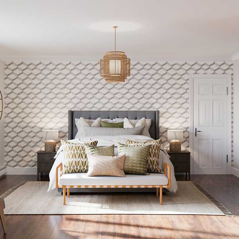 Transitional Bedroom Design by Havenly Interior Designer Liliana