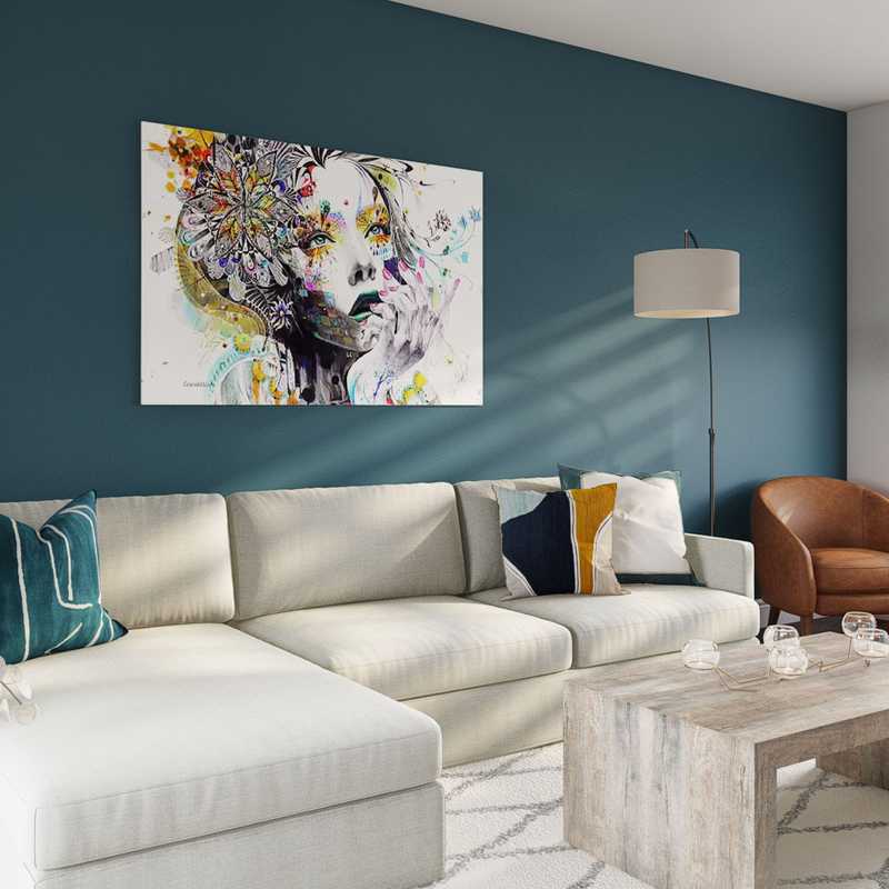 Living Room Design by Havenly Interior Designer Michelle