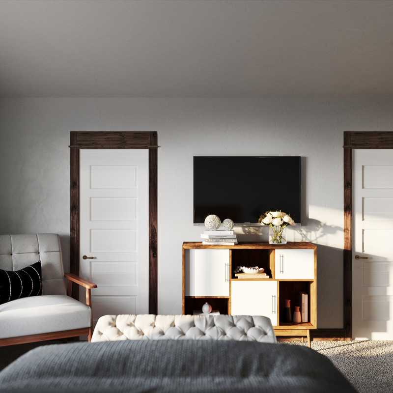 Modern, Bohemian, Farmhouse, Midcentury Modern, Minimal Bedroom Design by Havenly Interior Designer Ingrid