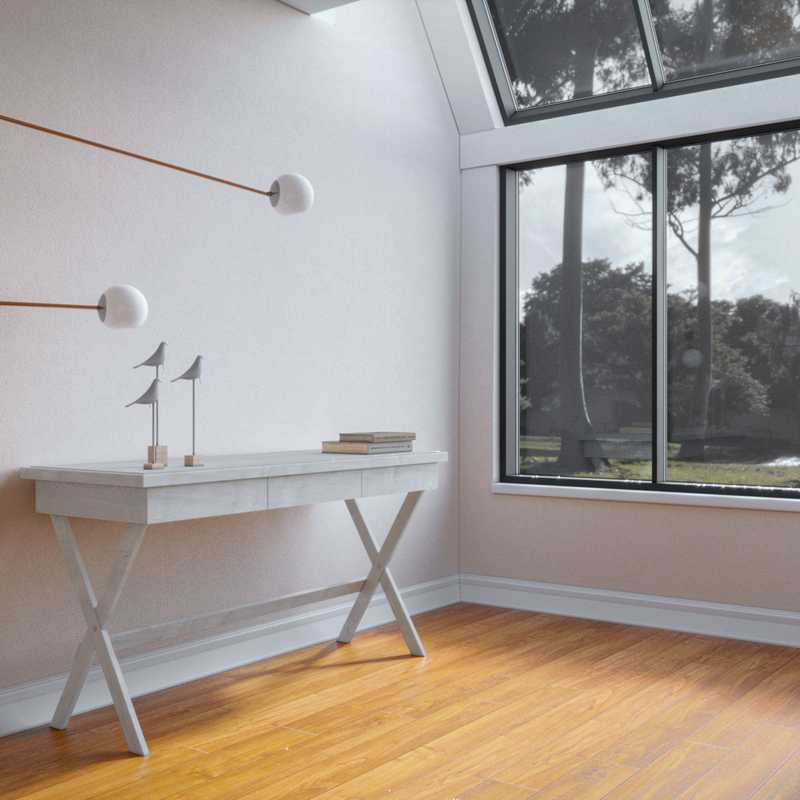Contemporary, Minimal, Scandinavian Bedroom Design by Havenly Interior Designer Maria