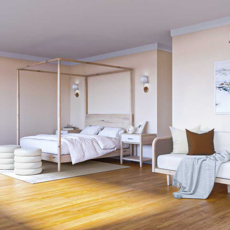 Contemporary, Minimal, Scandinavian Bedroom Design by Havenly Interior Designer Maria